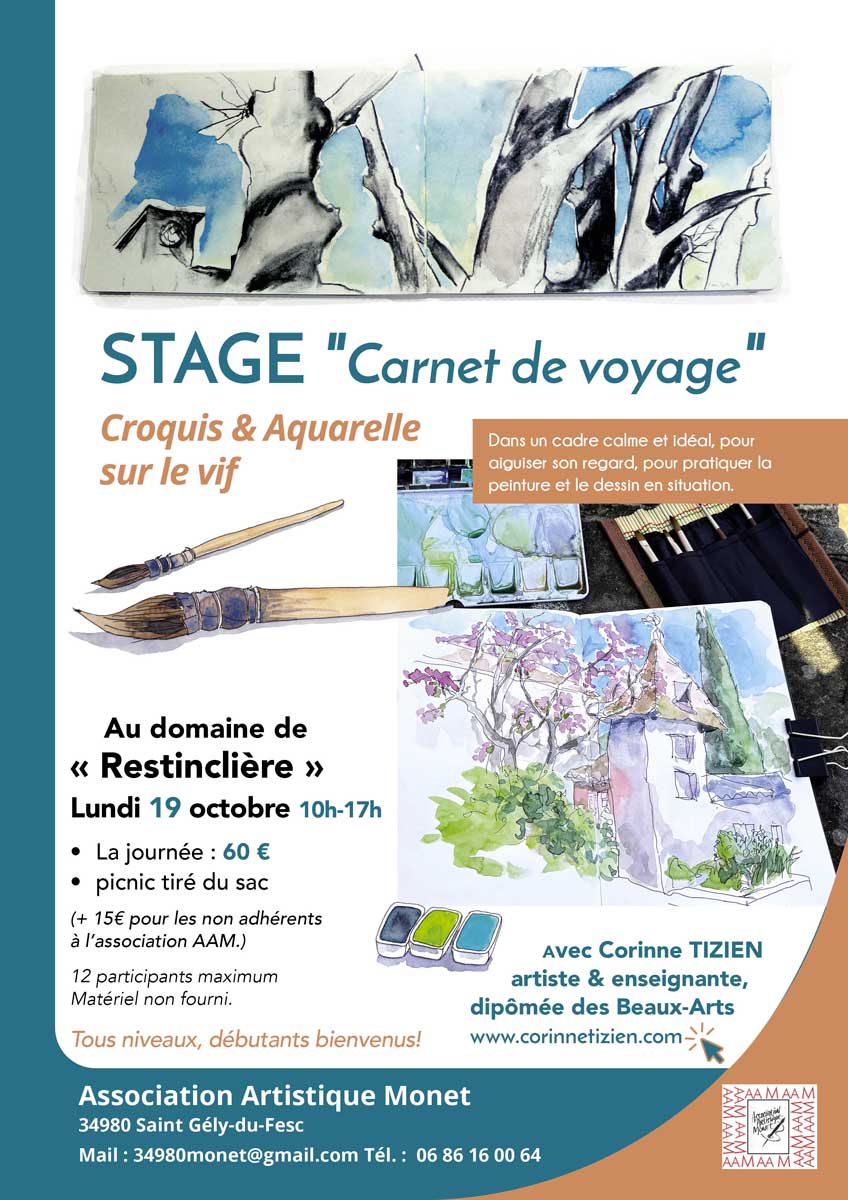 visuel STAGE AQUARELLE 2026